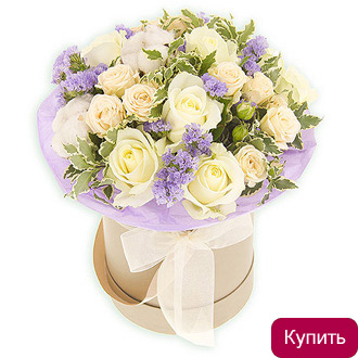 цветы в шляпной коробке в Агрызе